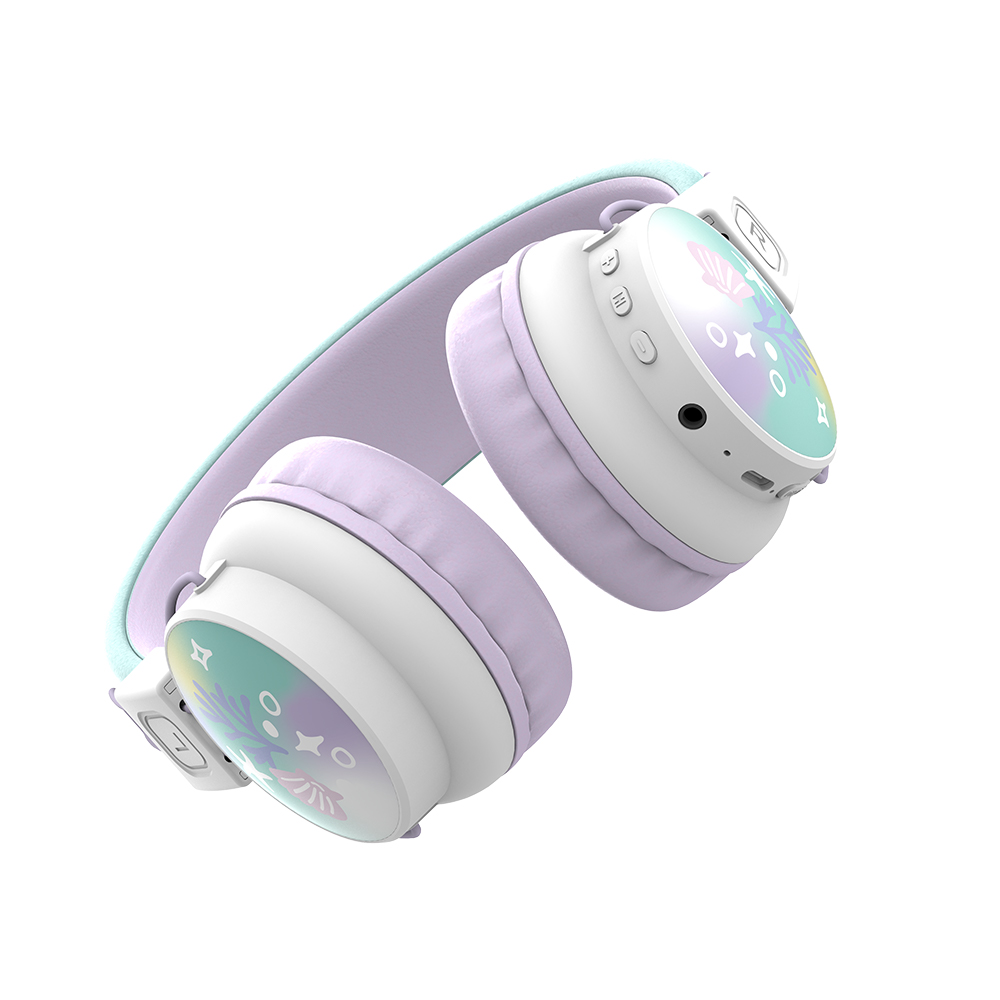 Over-ear Noise-Canceling Bluetooth Kids Headphones, Student Dual-Audio Sharing Music Headphones